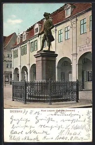 AK Dessau, Fürst Leopold Der alte Dessauer