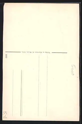 AK Köln, Rathaus mit Strassenpartie