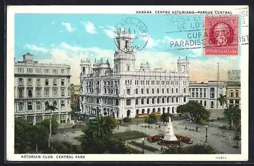 AK Habana, Asturian Club, Central Park