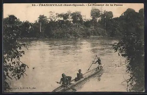 AK Franckville /Hout-Ogooué, Le Passeur de la Passa