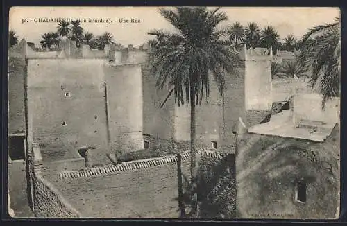 AK Ghadamés, Une Rue, Strassenpartie