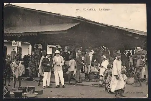 AK Conakry, le Marché, auf dem Markt