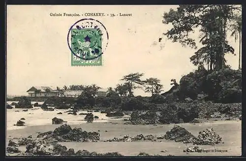 AK Conakry /Guinée Francaise, Lazaret