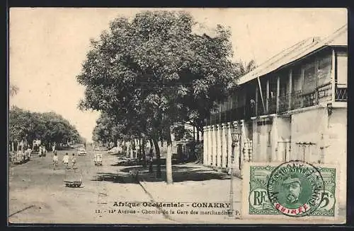 AK Conakry, 12e Avenue, Chemin de la Gare des marchandises