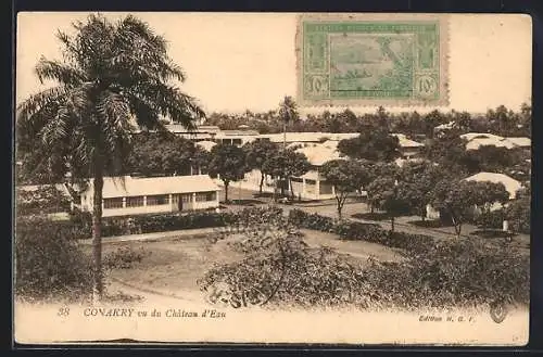 AK Conakry, Vue prise du Château d`Eau