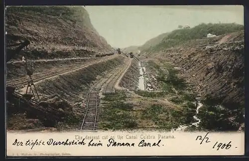 AK Culebra, The deepest cut on the Canal