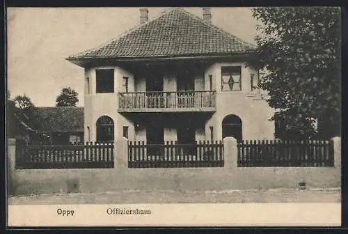 AK Oppy, Offiziershaus