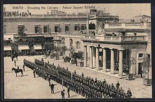 AK Valletta, Trooping the Colours, Place Square