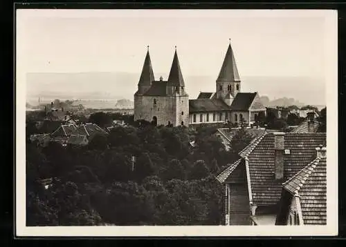 AK Königslutter, Blick auf die Stiftskirche