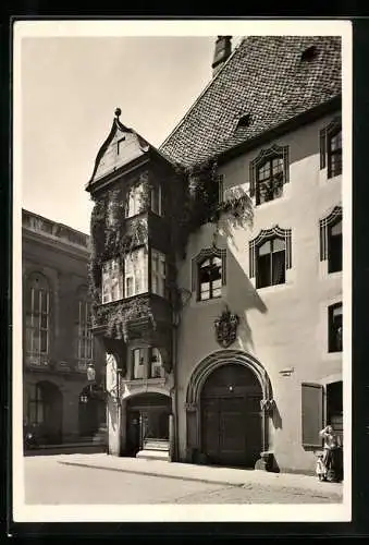 Foto-AK Deutscher Kunstverlag, Nr. 19: Braunschweig, Reichsstrasse, Patrizierhaus