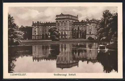 AK Ludwigslust / M., Grossherzogl. Schloss