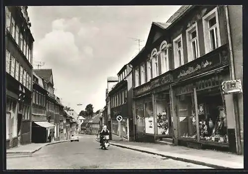 AK Hainichen / Sa., Mittweidaer Strasse