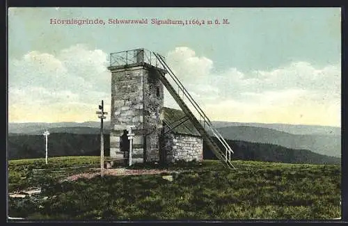 AK Hornisgrinde, Schwarzwald Signalturm