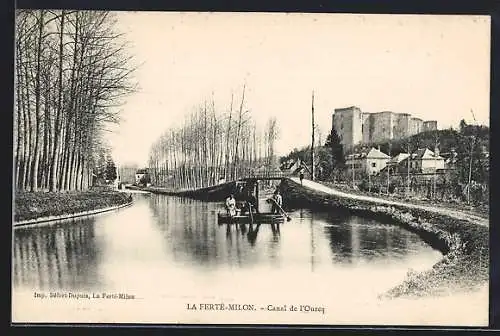 AK La Ferté-Milon, Canal de l'Ourcq