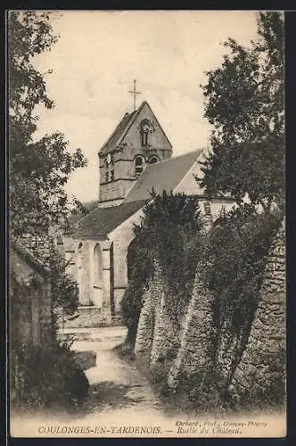 AK Coulonges-en-Tardenois, Ruelle du Chateau