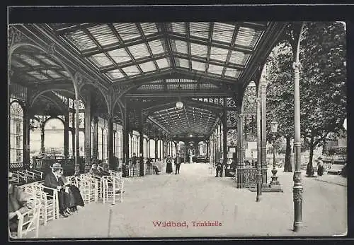 AK Wildbad / Schwarzwald, Trinkhalle