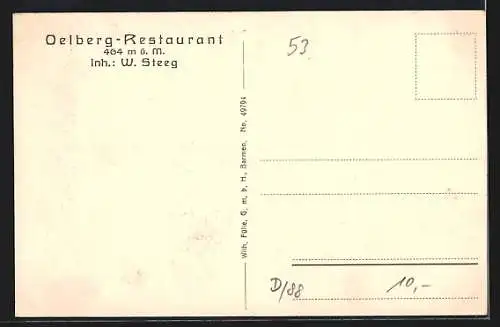 AK Königswinter, Oelberg-Restaurant