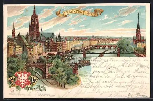 Lithographie Frankfurt am Main, Panorama