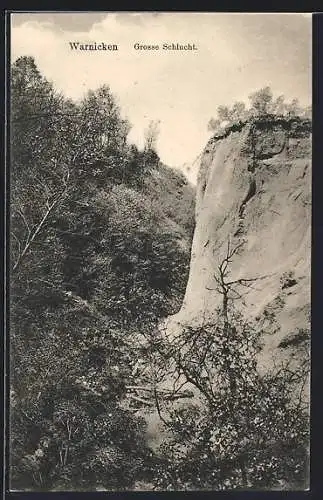 AK Warnicken, Grosse Schlucht