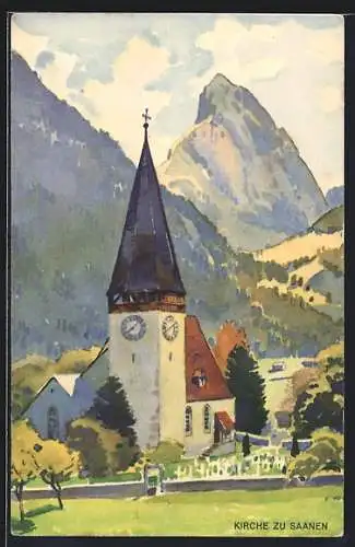 AK Saanen, Motiv der Kirche