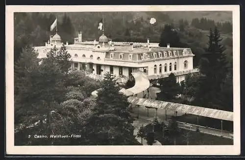 AK Waldhaus-Flims, Blick auf das Casino