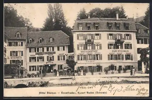 AK Baden, Hotel Sternen, Ennetbaden