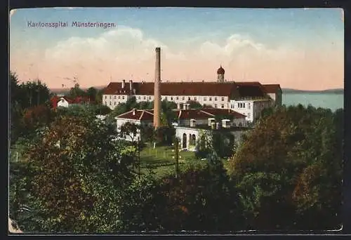 AK Münsterlingen, Blick auf das Kantonsspital