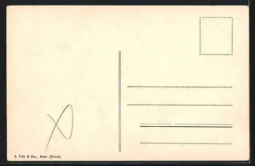 Künstler-AK Genes, Eden Palace Hotel