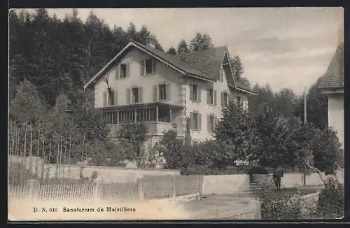 AK Malvilliers, Partie am Sanatorium