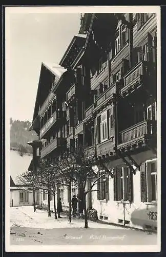 AK Gstaad, Hôtel Bernerhof mit Restaurant