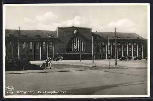 AK Königsberg, Hauptbahnhof