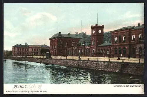 AK Malmö, Stationen och Tullhuset