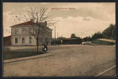 AK Kalmar, Järnvägsstationen