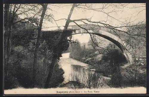 AK Lapeyre /Aveyron, Le Pont Vieux