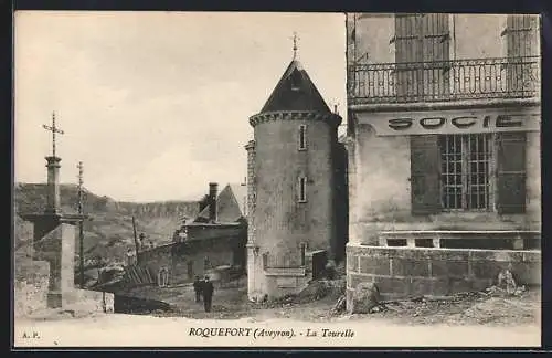 AK Roquefort /Aveyron, La Tourelle