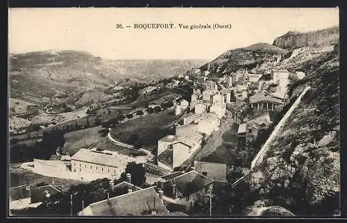 AK Roquefort, Vue générale, Ouest