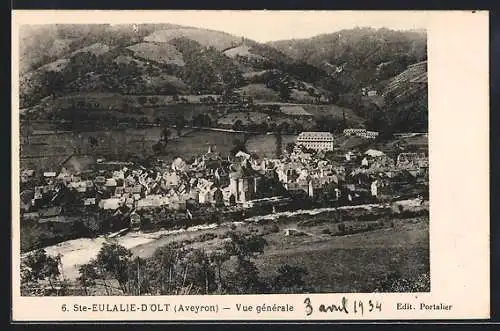 AK Ste-Eulalie-d`Olt, Vue générale