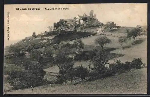 AK St-Jean-du-Bruel, Algues et le Château