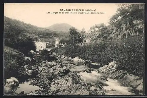 AK St Jean-du-Bruel, Les Gorges de la Dourbie en amont de St-Jean du Bruel