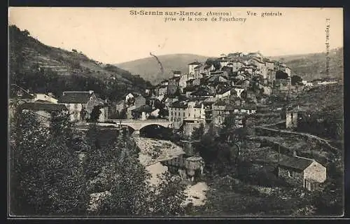 AK St-Sernin sur-Rance, Vue générale prise de la route de Pousthomy