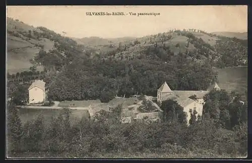 AK Silvanès-les-Bains, Vue panoramique