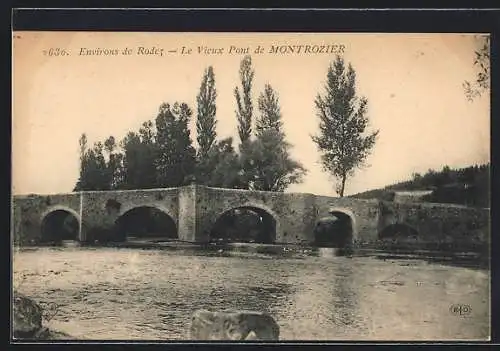 AK Montrozier /Rodez, Le Vieux Pont