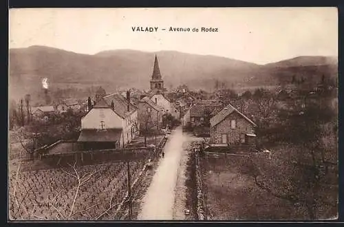 AK Valady, Avenue de Rodez