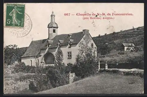 AK Foncourrieu /Marcillac, Chapelle de N.-D.