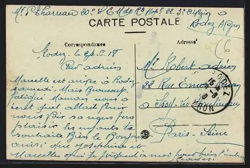 AK Le Monastère-sous-Rodez, Vue Générale