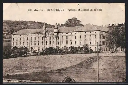 AK St-Affrique /Aveyron, Collège St-Gabriel vu de coté