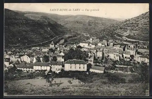 AK Saint-Rome-de-Tarn, Vue générale