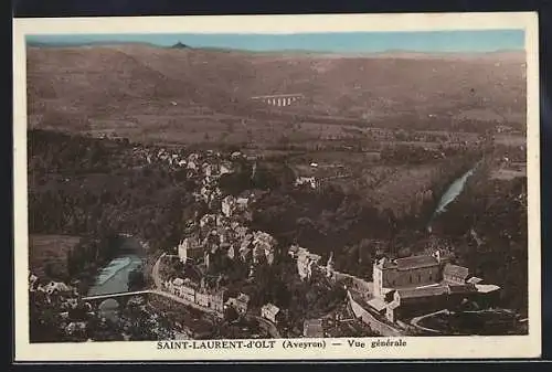 AK Saint-Laurent-d`Olt, Vue générale