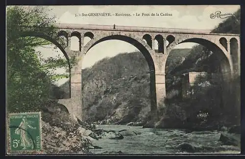 AK Mur-de-Barrez, Environs, Le Pont de la Cadène