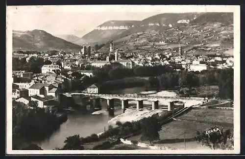 AK Millau /Aveyron, Vue générale